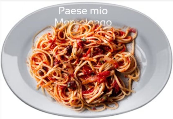 Spaghetti pomodorini Pachino e olive nere denocciolate primi piatti pasta secca